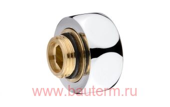 Фланец с накидной гайкой ProFactor Chrome п/суш г/ш 1" х 1/2" (10/200)