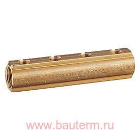 Коллектор с внутренней резьбой 3/4" x 1/2" /12 дист. 50 мм GIACOMINI