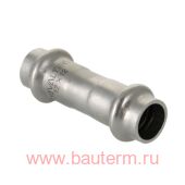 Фитинг из нержавеющей стали – пресс-муфта 22 х 18, VALTEC