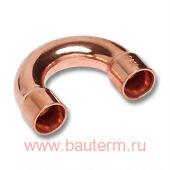 Колено 180 ВП-ВП (2-растр.) 28 медь/пайка, Sanha