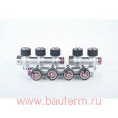 Коллектор 4-3/4-3/4 распределительный G 3/4 4 отвода G 3/4 RAUTITAN РЕХАУ