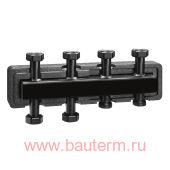 Коллектор 80/60 для групп быстрого монтажа 3х1.1/2", вход 1.1/2" CALEFFI