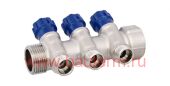 Коллектор с Вентилями ProFactor г/ш 3/4" х 1/2"ш (3) (1/24)