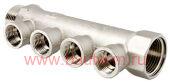 Коллектор внут.рез. 3вых.1"х1/2" VALTEC