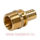 Муфта с НР 32-R 1.1/4 RX+ бронза Переходник с наружной резьбой RAUTITAN РЕХАУ