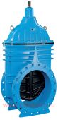 Задвижка чугунная Hawle 4000E2 короткая PN 10, DN 350