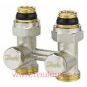 Клапан запорно-присоединительный Н-образный RLV-KS 3/4 прямой ник, Danfoss