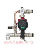 Смесительный узел ТП с насосом RS25/6, с перепуском, KALANBO