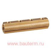 Коллектор с внутренней резьбой 1" x 1/2" /2 дист. 50 мм GIACOMINI