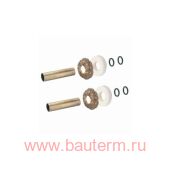 Комплект декоративных трубок и розеток D18/L160 мм RETROstyle латунь retro