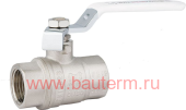 Кран шаровой PF STANDARD г/г/р 1" (10/60) Вн-Вн с белой ручкой, ProFactor