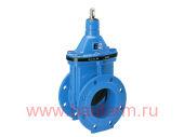 Задвижка чугунная Hawle 4000E2 короткая PN 10, DN 200
